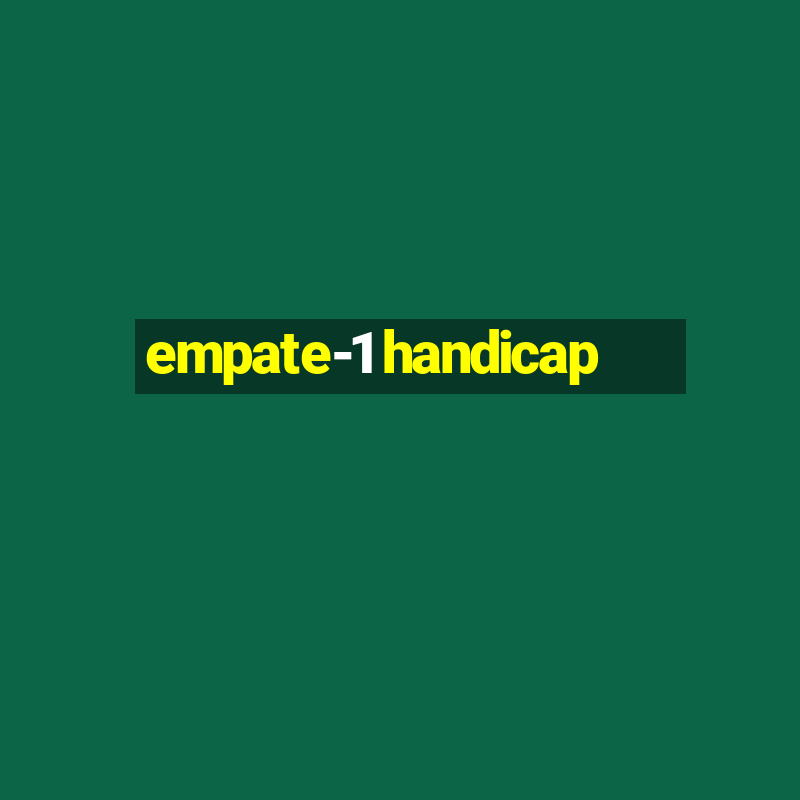 empate-1 handicap