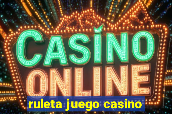 ruleta juego casino