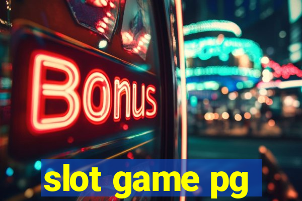 slot game pg