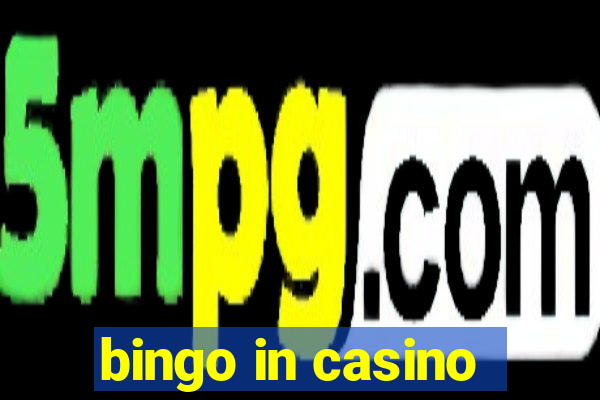 bingo in casino