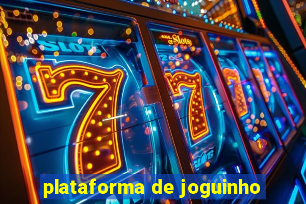 plataforma de joguinho