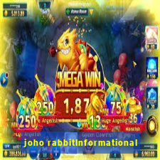 joho rabbitInformational