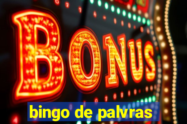 bingo de palvras