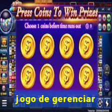 jogo de gerenciar