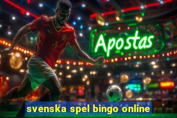 svenska spel bingo online