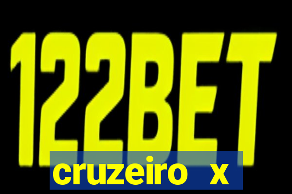 cruzeiro x fluminense palpite