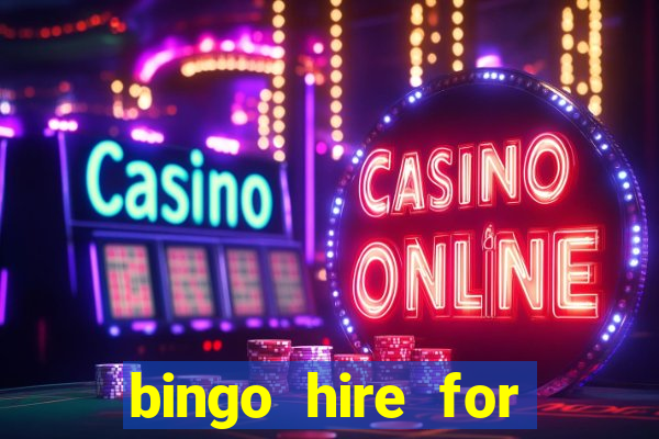 bingo hire for parties leigh