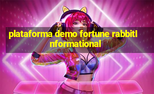 plataforma demo fortune rabbitInformational