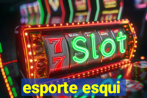 esporte esqui