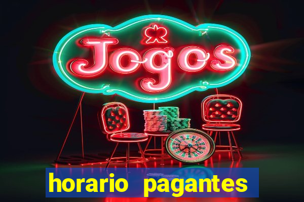 horario pagantes dos slots