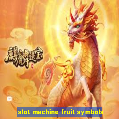 slot machine fruit symbols