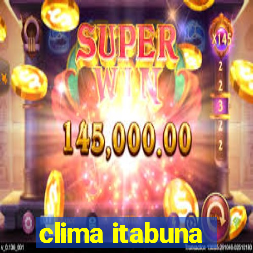 clima itabuna