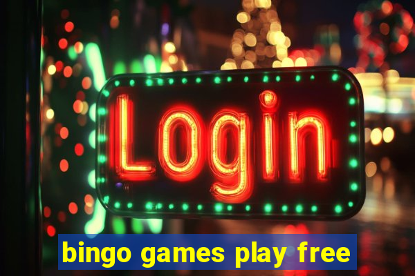 bingo games play free