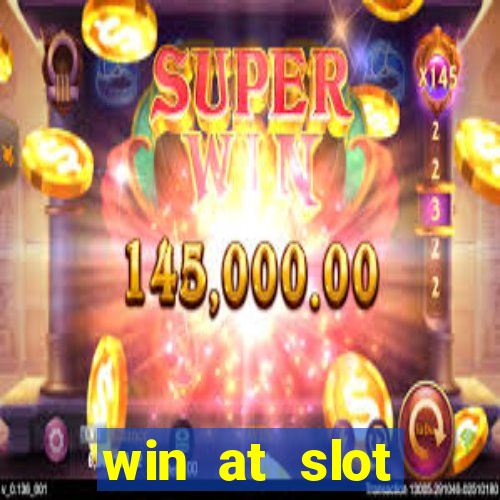 win at slot machines in casinos