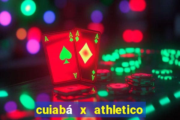 cuiabá x athletico pr palpite