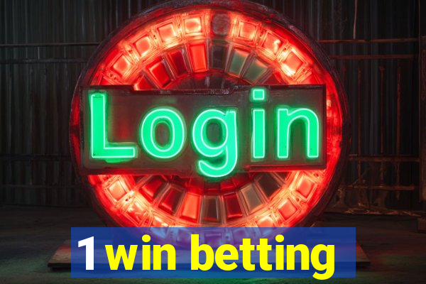 1 win betting