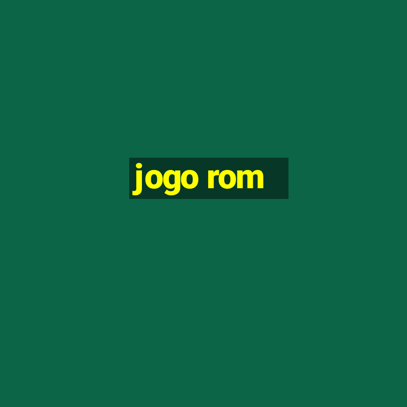 jogo rom