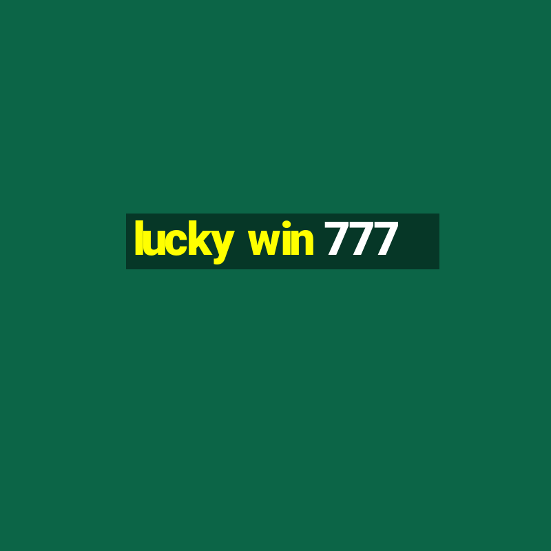 lucky win 777