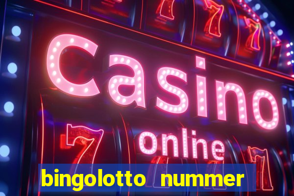 bingolotto nummer ettans bingo