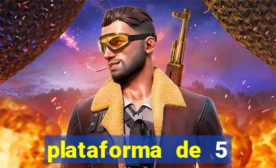 plataforma de 5 reais de b么nus