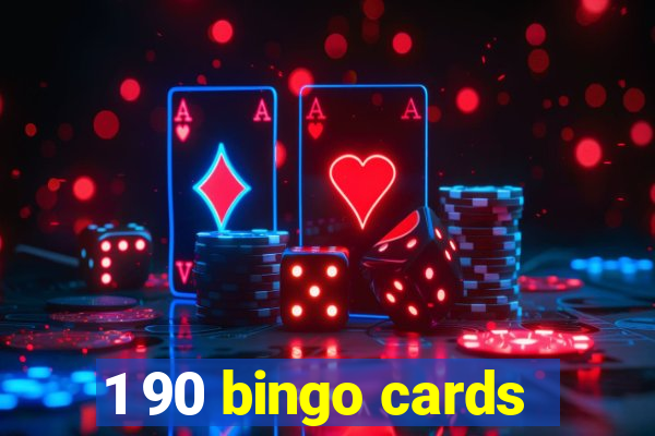 1 90 bingo cards