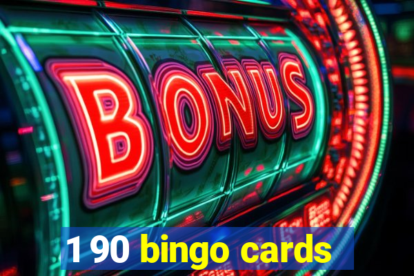 1 90 bingo cards