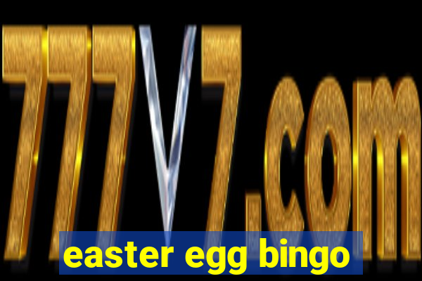 easter egg bingo