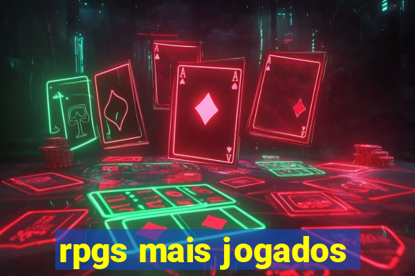 rpgs mais jogados