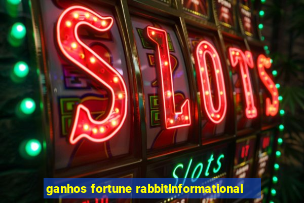 ganhos fortune rabbitInformational