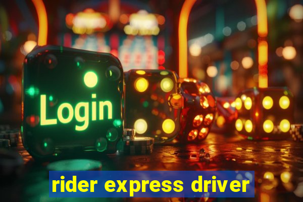 rider express driver