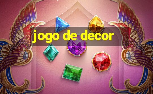 jogo de decor