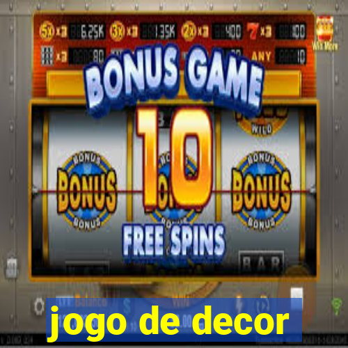 jogo de decor