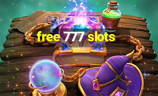 free 777 slots