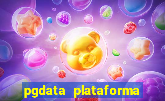 pgdata plataforma de jogos