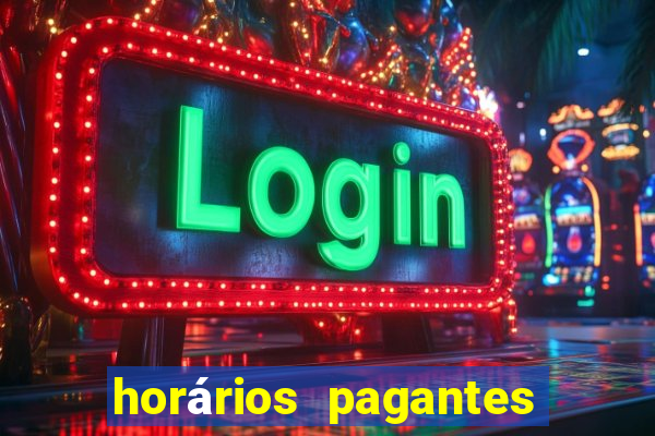 horários pagantes do fortune dragon