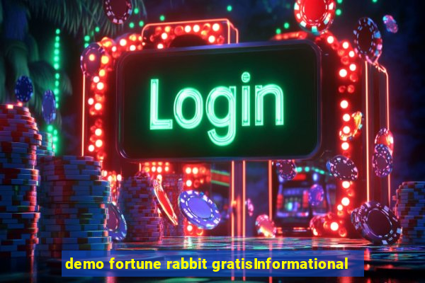 demo fortune rabbit gratisInformational