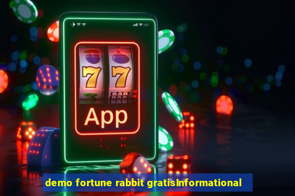 demo fortune rabbit gratisInformational