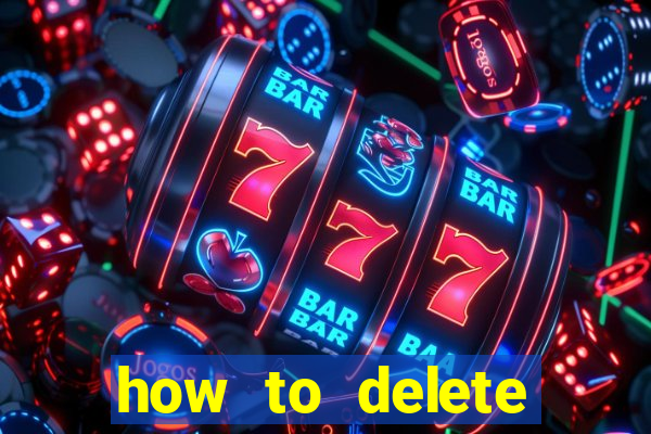 how to delete account in bingo plus