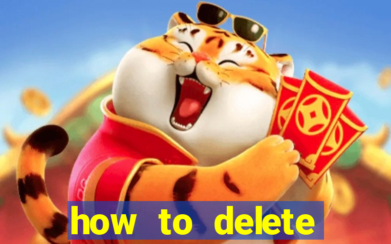 how to delete account in bingo plus