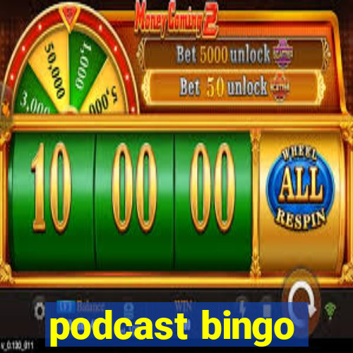 podcast bingo