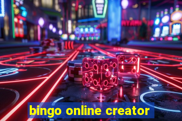 bingo online creator