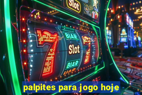 palpites para jogo hoje