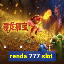 renda 777 slot