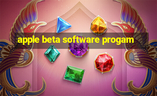 apple beta software progam