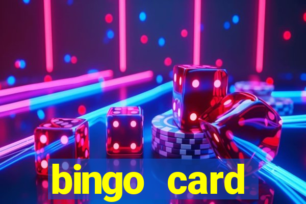 bingo card generator with pictures