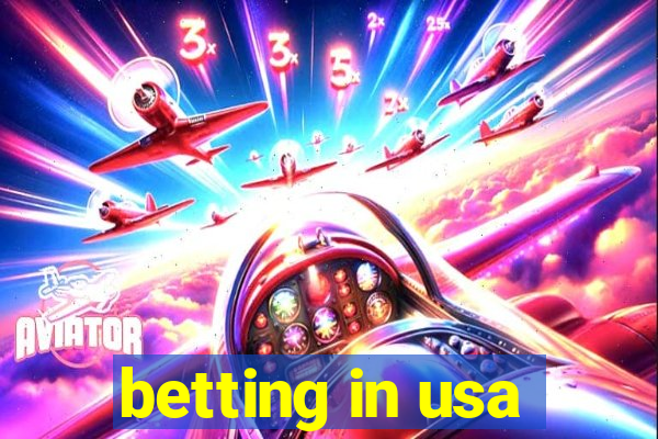 betting in usa