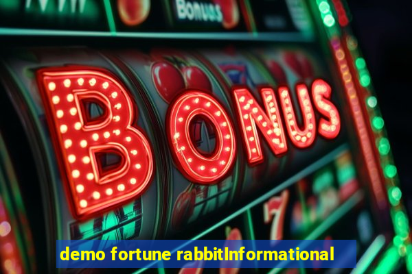 demo fortune rabbitInformational