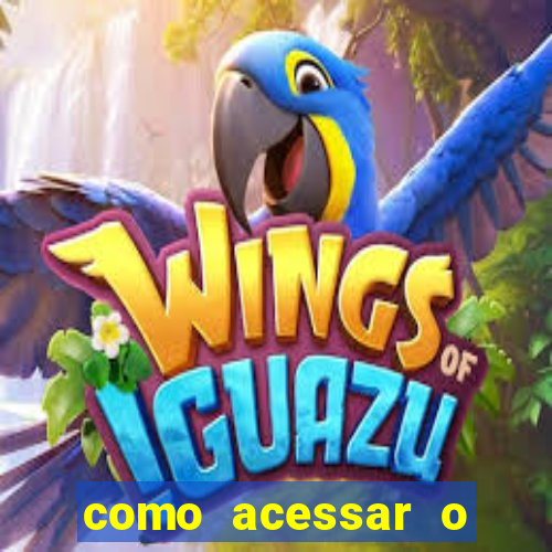 como acessar o jogo do tigrinho