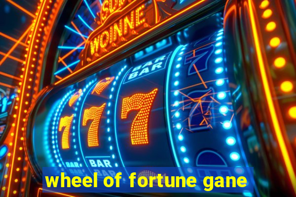 wheel of fortune gane