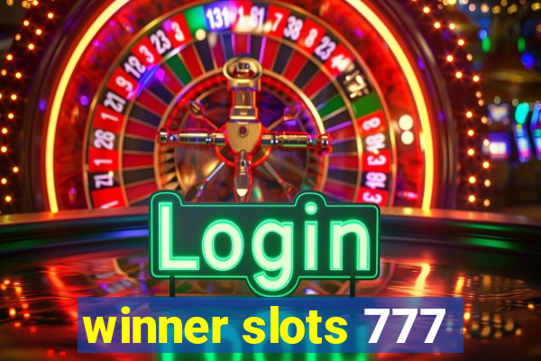 winner slots 777